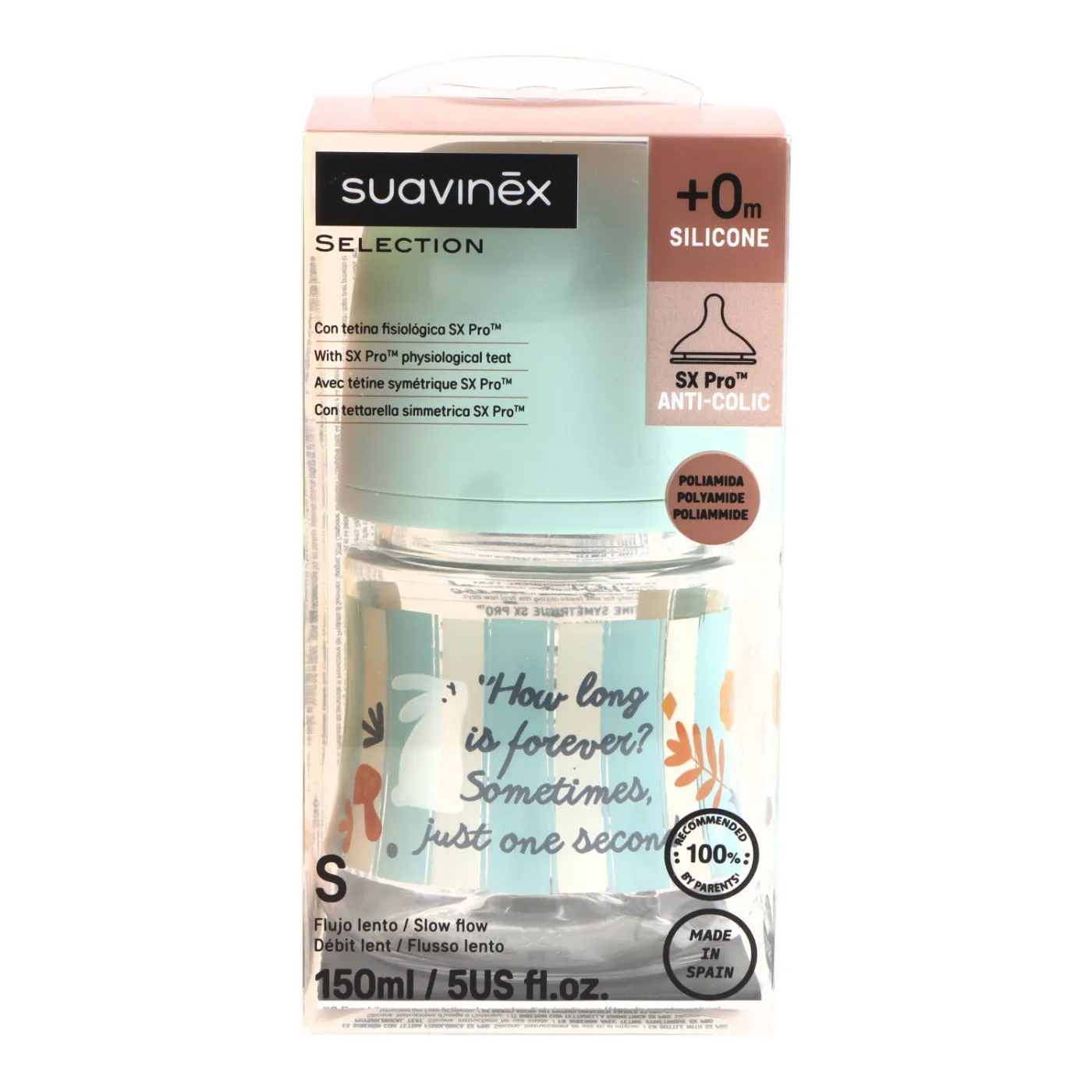Suavinex Premium Biberon Silicona 150 ml