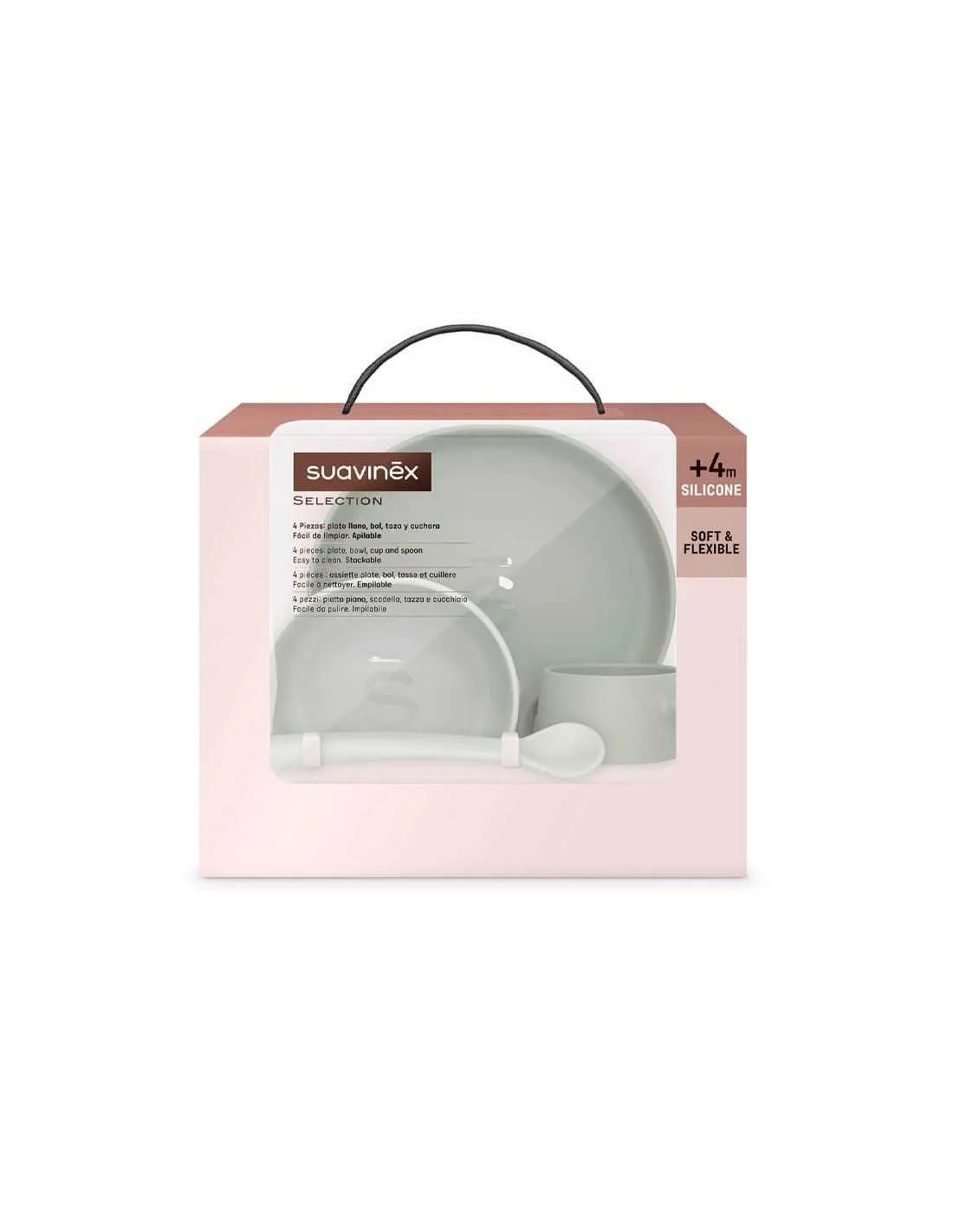 Suavinex Vajilla Infantil Silicona Intense Colour