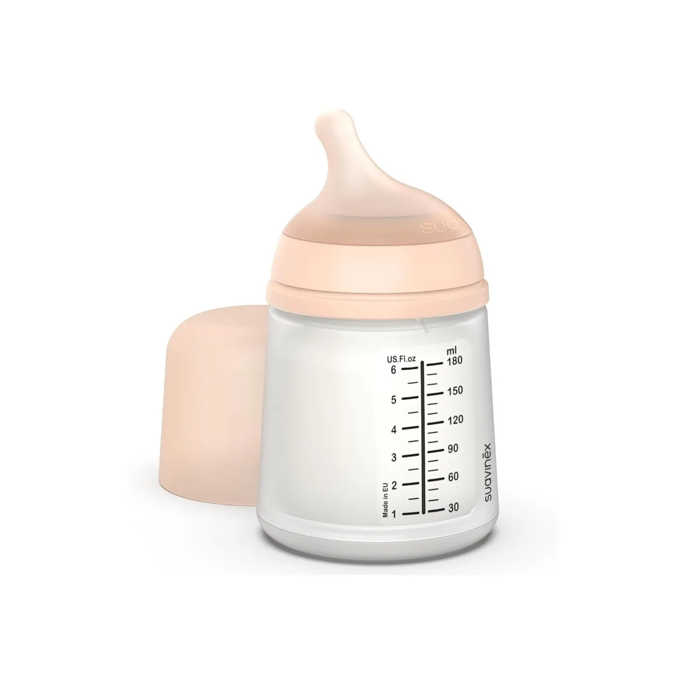 Suavinex Zero Biberon Anticolico Silicona 0m 180