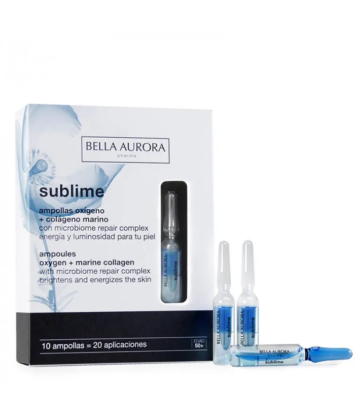 BELLA AURORA SUBLIME OXIGENO+COLAGENO 10 AMP.