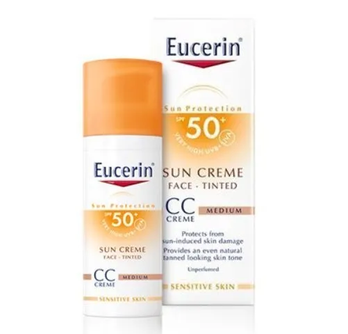 Sun Creme con color CC FP50+, 50 ml.. - Eucerin