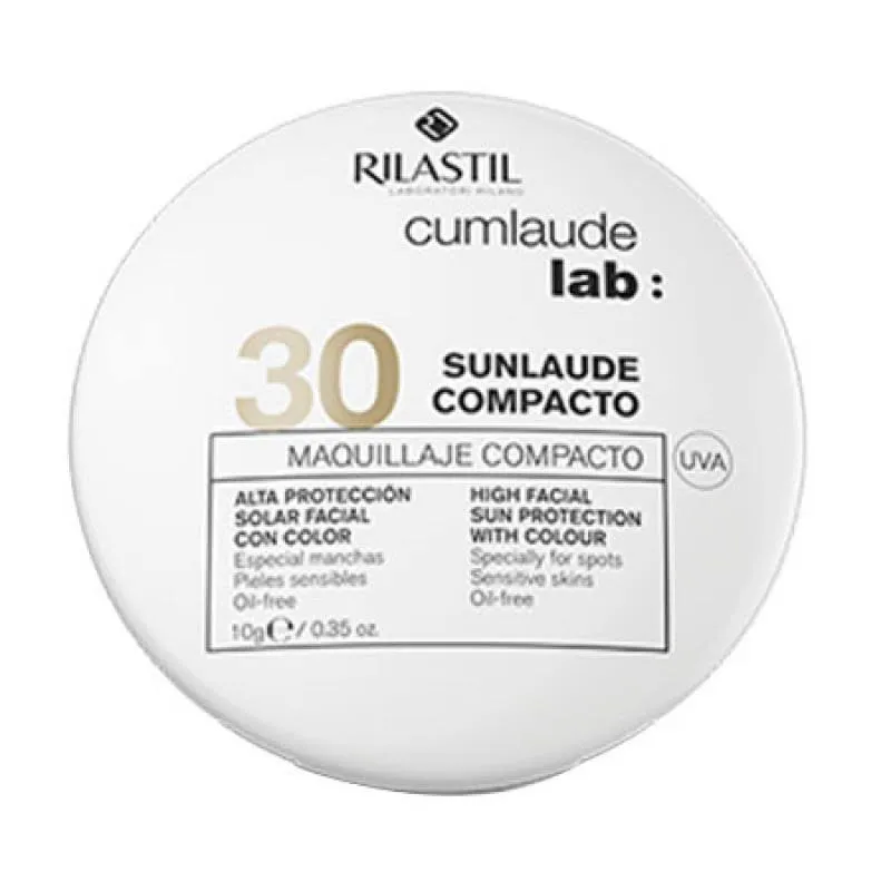 CUMLAUDE LAB: SUNLAUDE SPF 30 COMPACTO  10 G