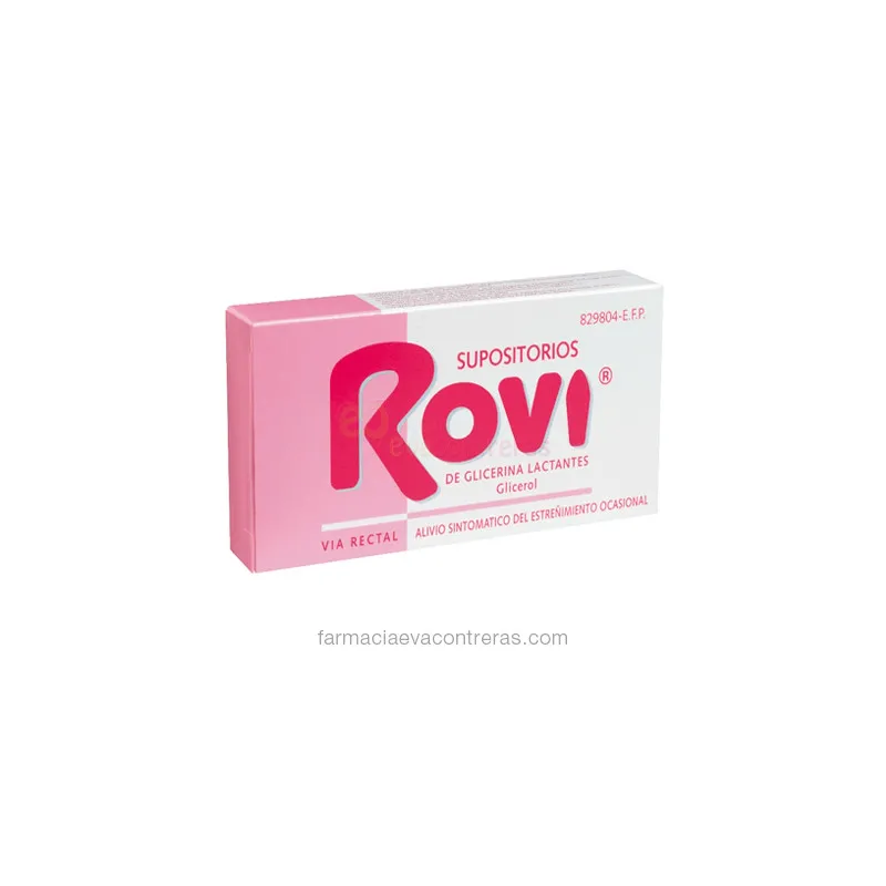 SUP. GLICERINA ROVI DE 10. LACTANTES