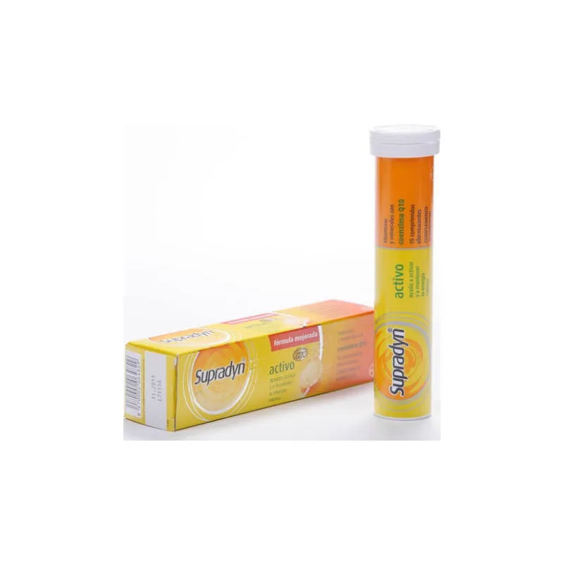 Supradyn Activo 15 Comprimidos Efervescente