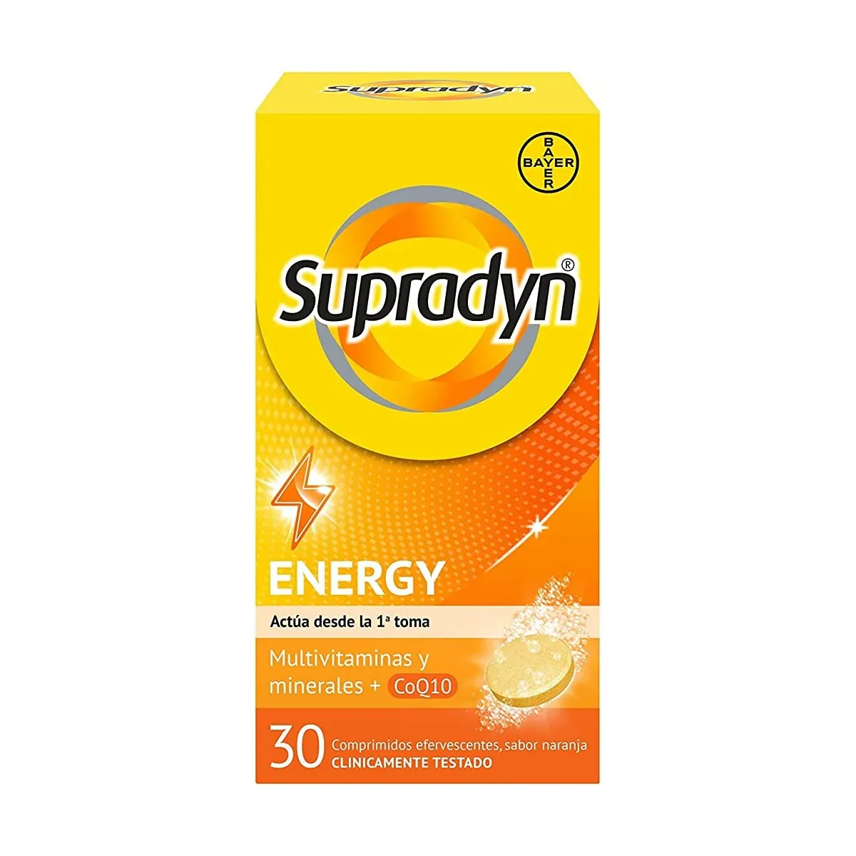 Supradyn Activo 30 Comprimidos Efervescentes