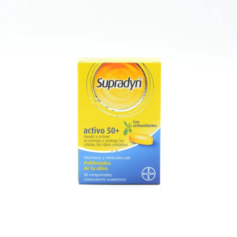SUPRADYN ACTIVO 50+ ANTIOXIDANTES 30 COMP