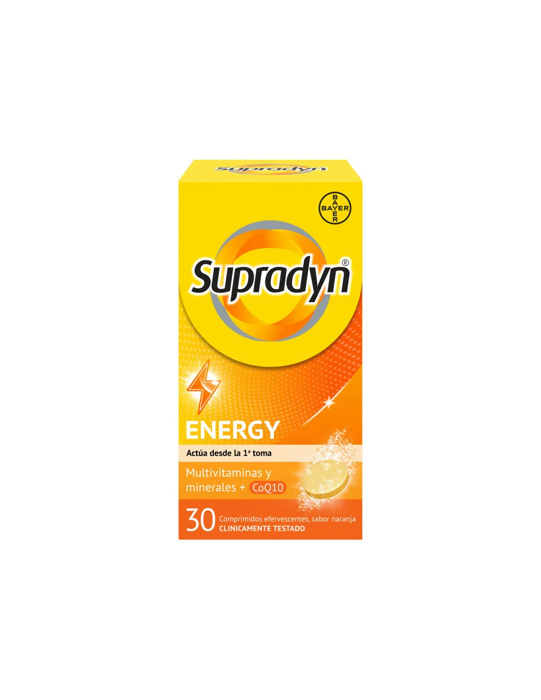 SUPRADYN ACTIVO ENERGY 30 COMPRIMIDOS ESFERVESCENTES
