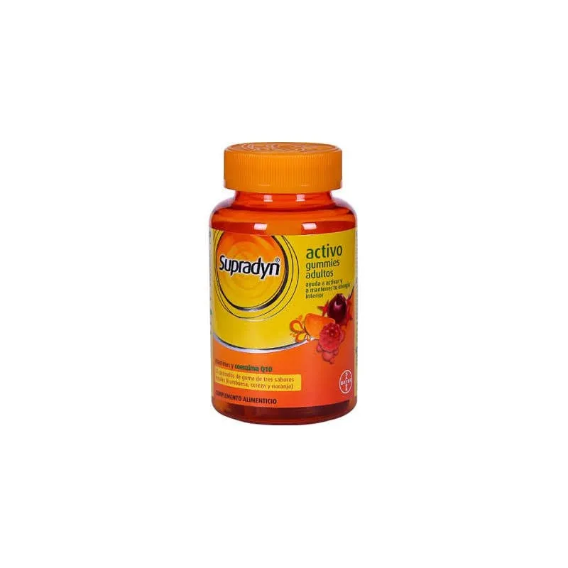 Supradyn Activo Gummies Adultos 70 Caramelos +40% Producto