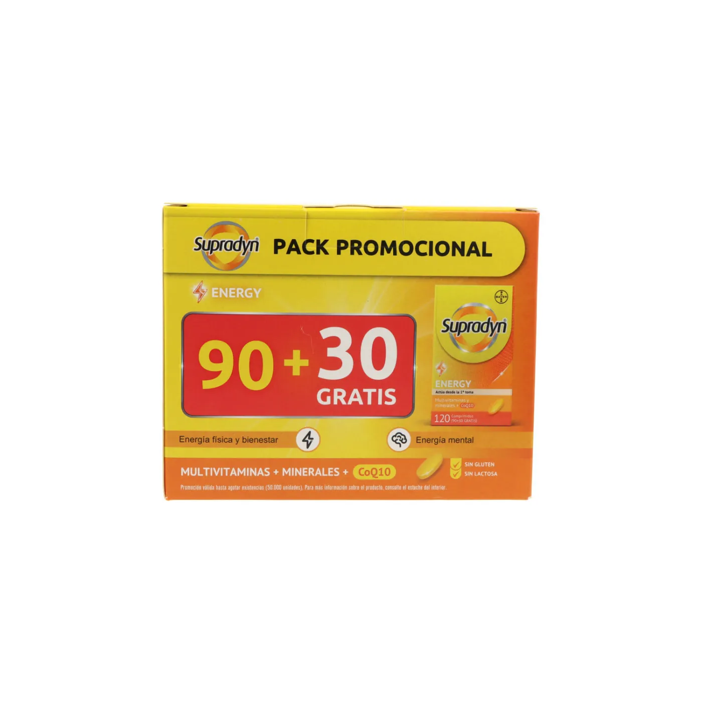 Supradyn Energy 90 + 30 Comprimidos Promo