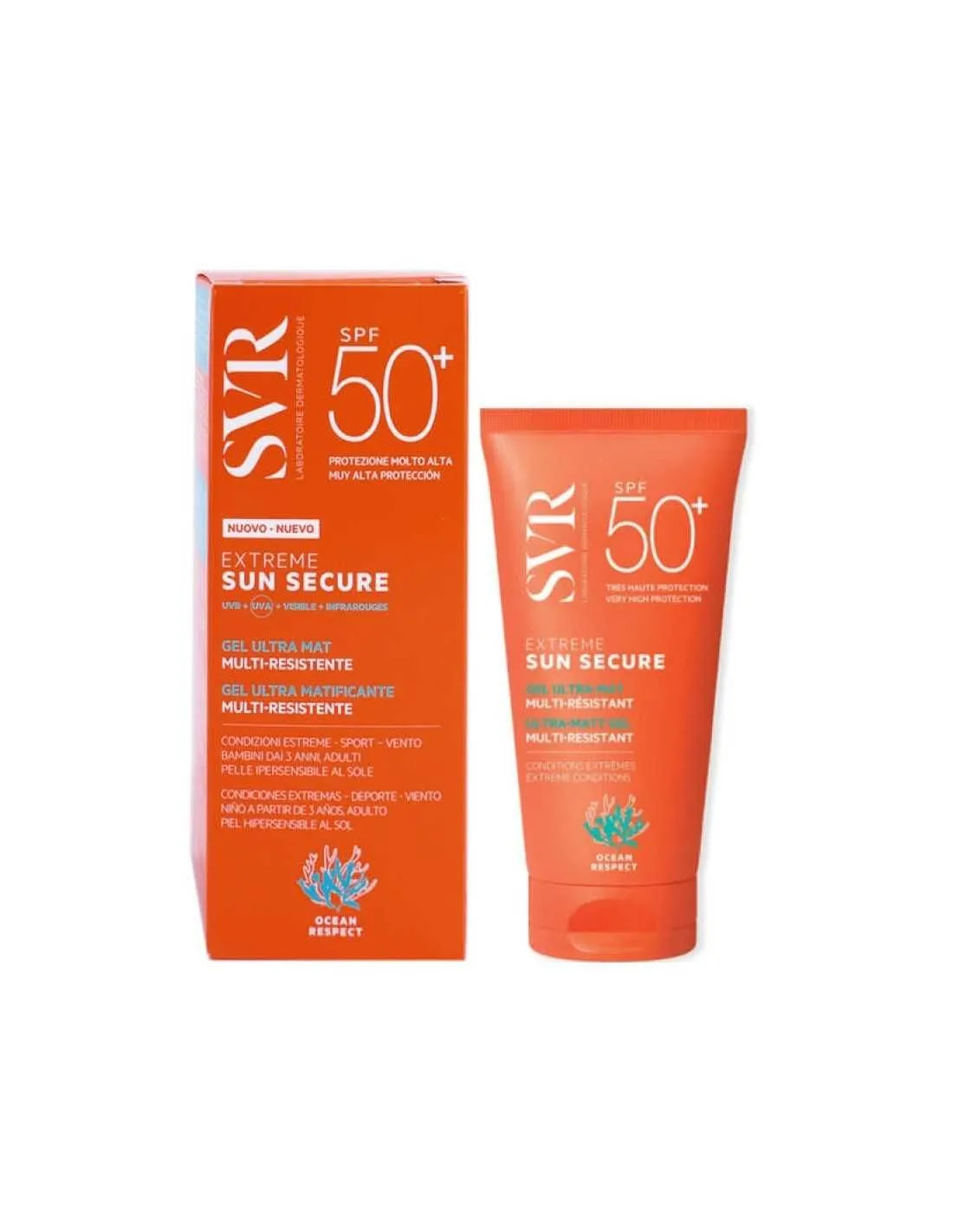Svr Sun Secure Gel Matificante SPF 50+ Ultra 50 ml