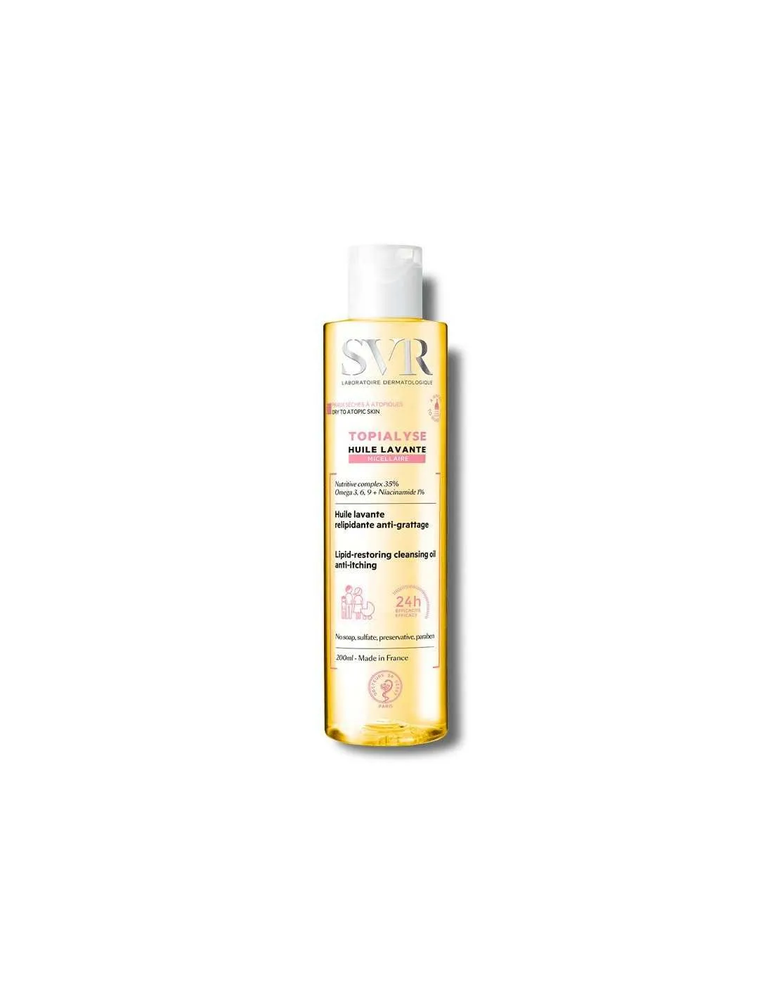 SVR topialyse huile lavante antirritación relipidizante 24h 200ml