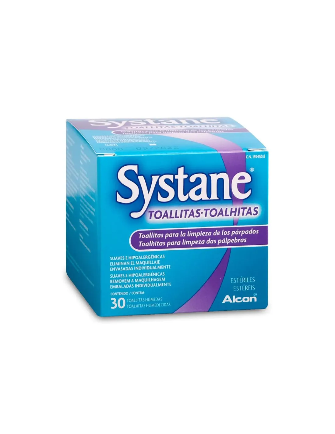 TOALLITAS HUMEDAS LIMPIEZA DE PARPADOS SYSTANE 30 UNIDADES