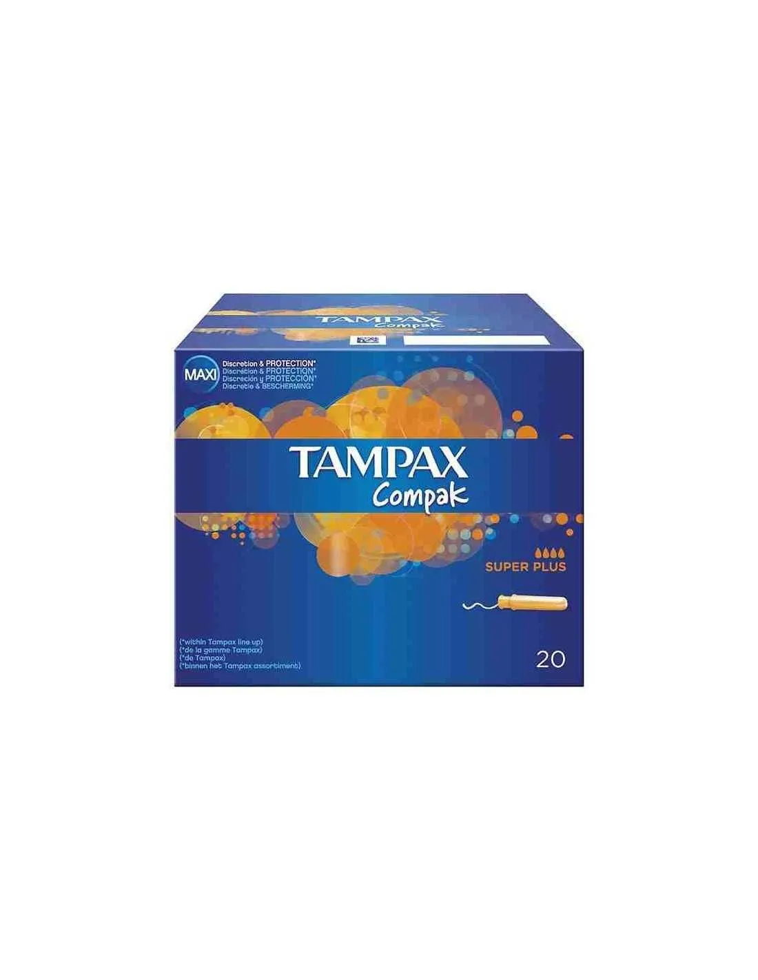 Tampón Tampax Super Plus Pño 20 Uni