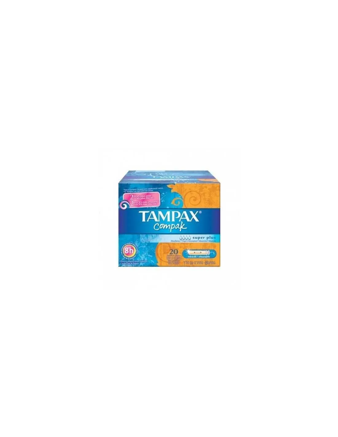 Tampón Tampax Super Pño 20 Uni