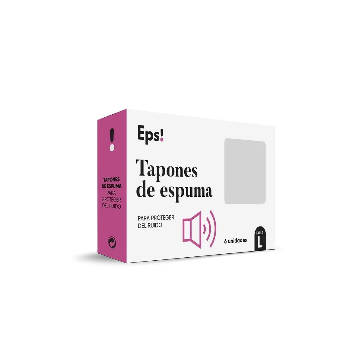 Tapón espuma Talla L 6 unidades - Deiters