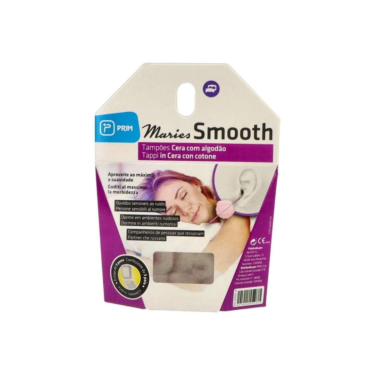 Tapon Oido Cera Maries Prim 6 Un