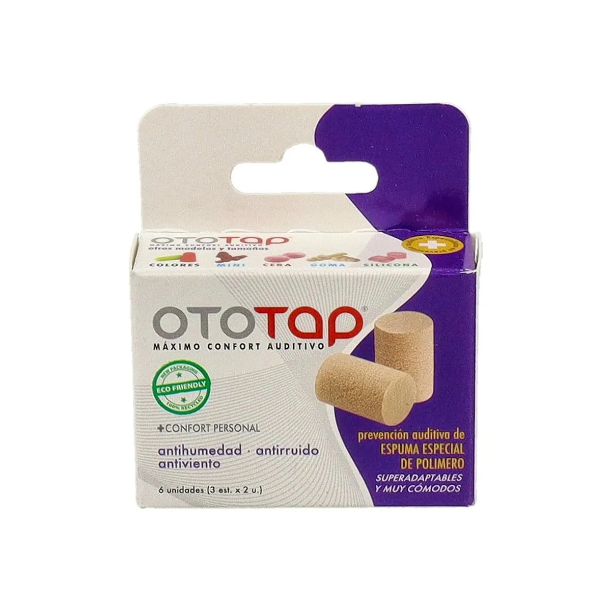 Tapon Oido Espuma Oto-Tap 6 Unid