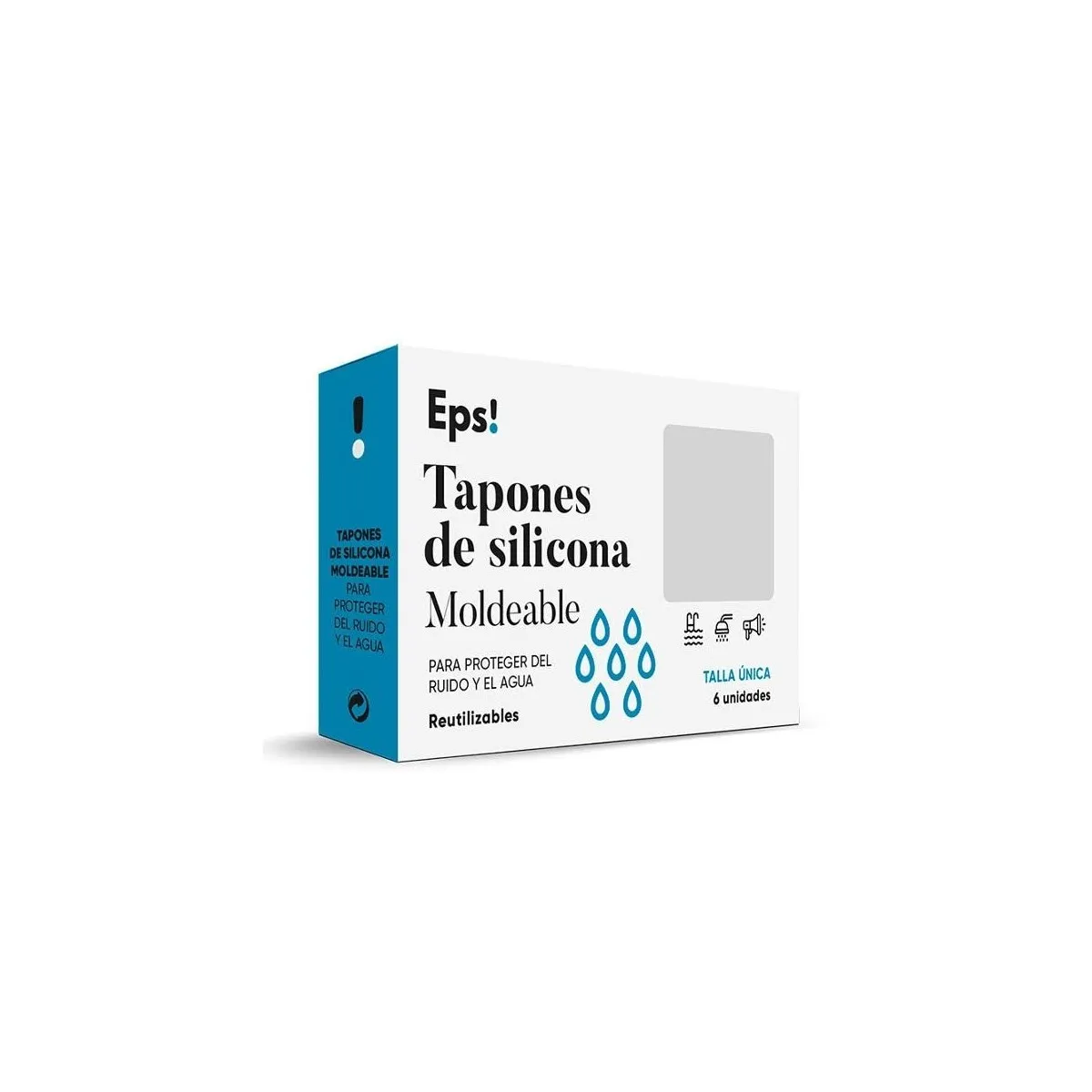 Tapón Silicona moldeable 6 unidades - Deiters