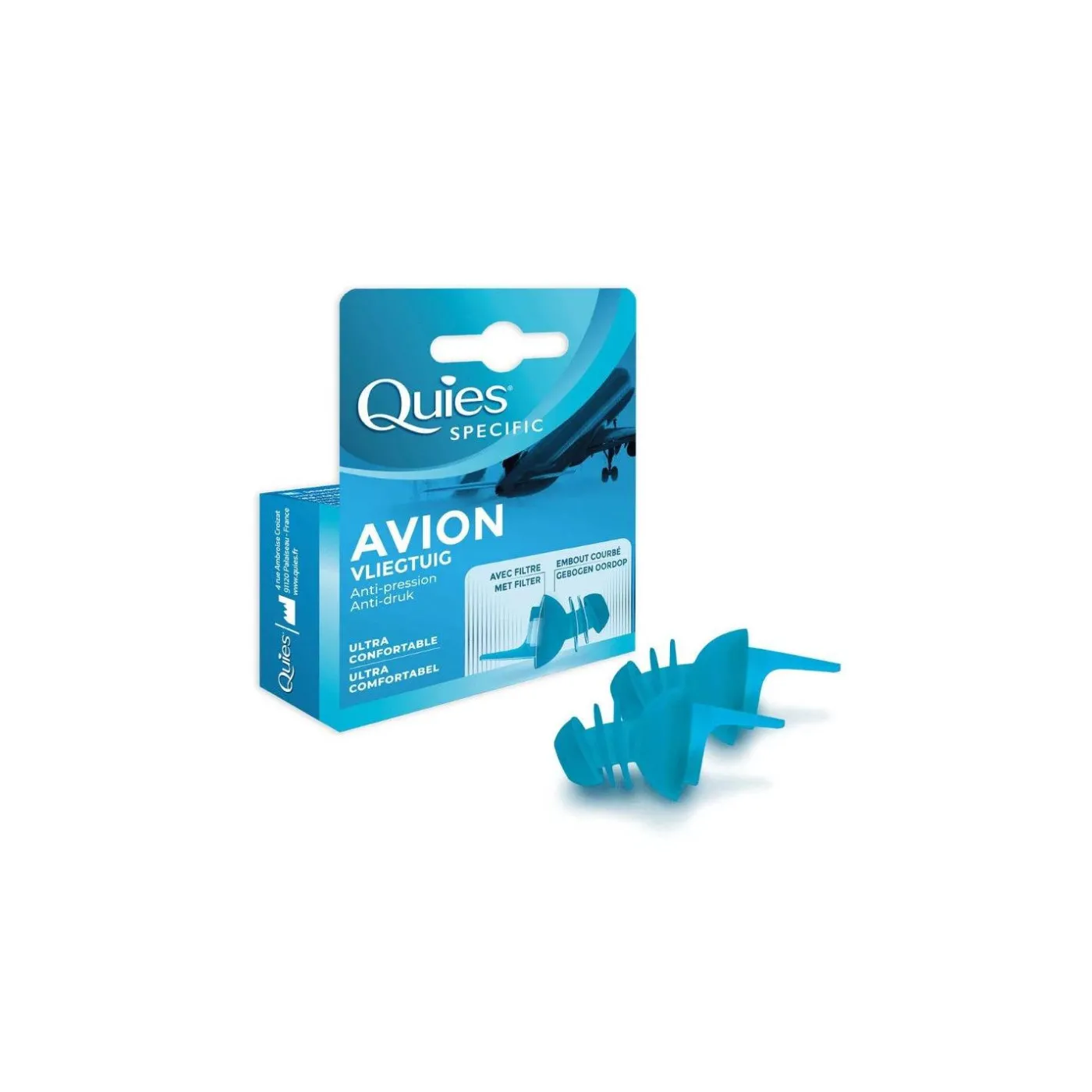Tapones Oidos Quies Specific Avion Antipresion