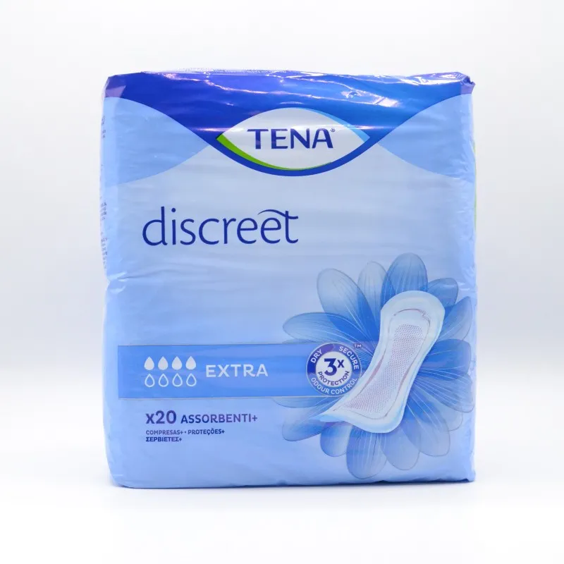 TENA DISCREET EXTRA 20 UN PACK AHORRO