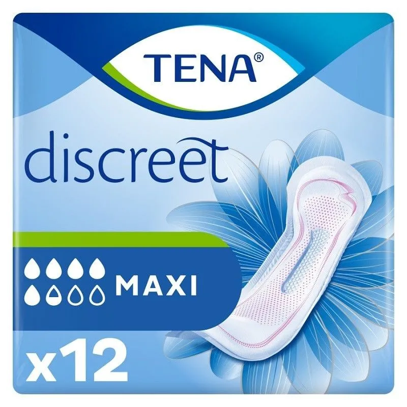 TENA DISCREET MAXI 12 U
