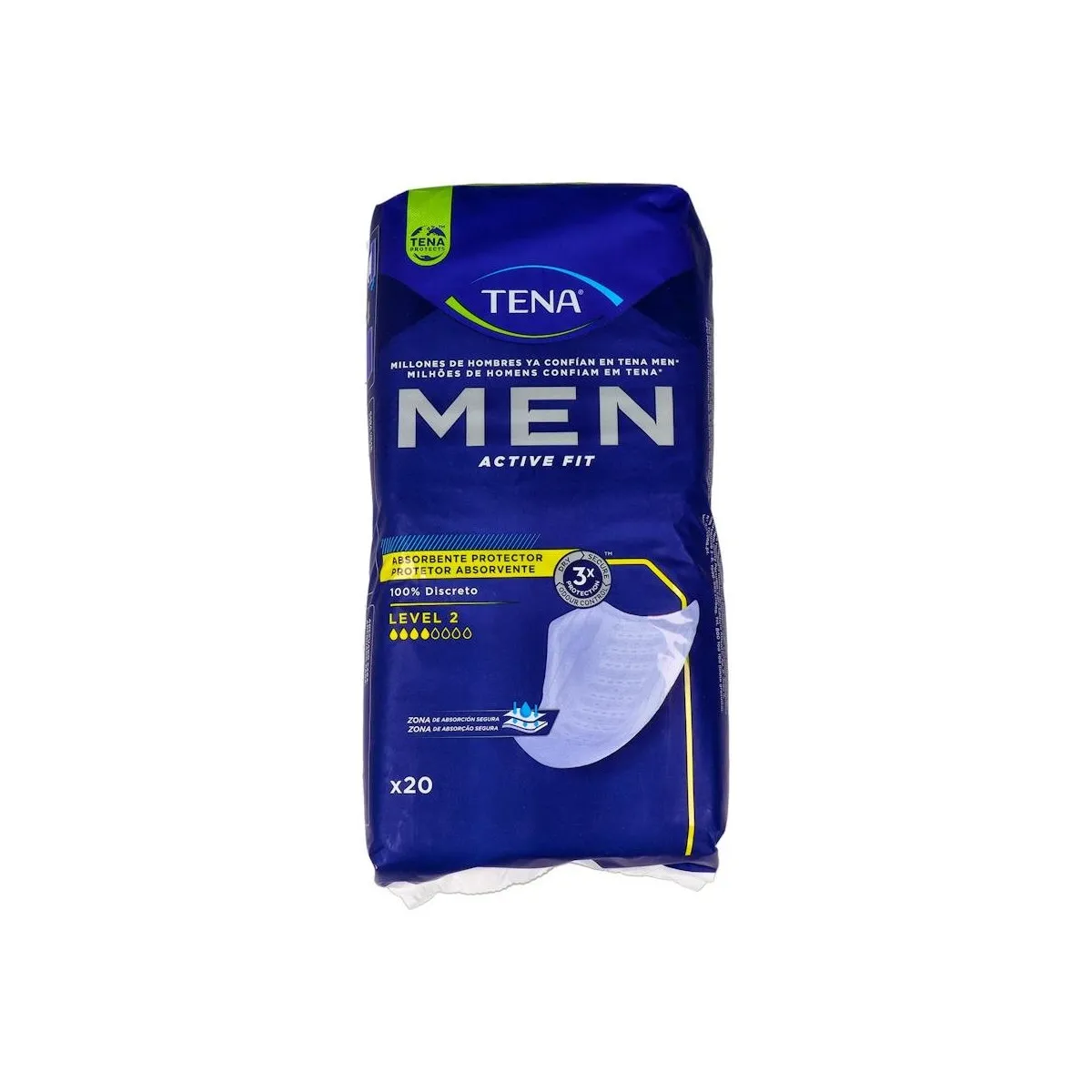 Tena For Men Inc-Liger Level-2 20u