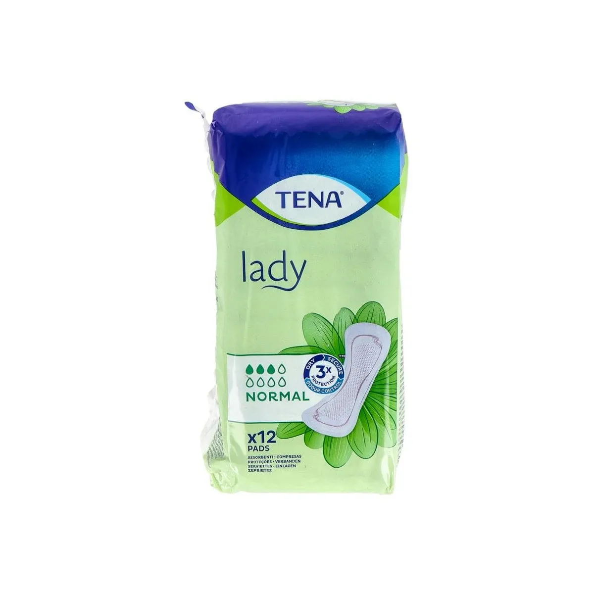 Tena Lady Inc-Liger Normal 12 Unid