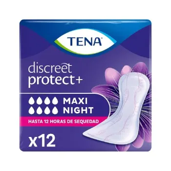 Tena Maxi Night 12 Compresas Protect+