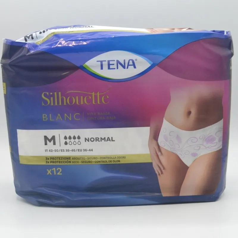 TENA LADY PANTS BLANCO T/M 12 U