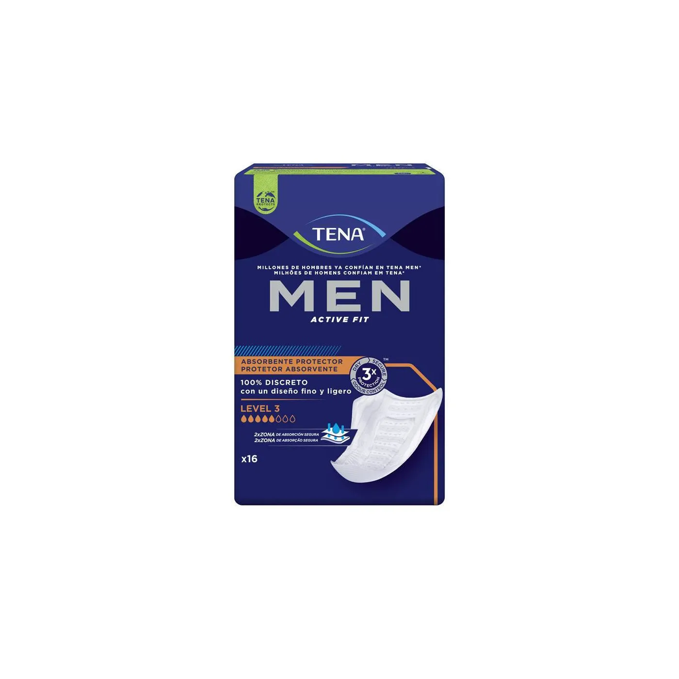 Tena Men Level 3 16 Uds