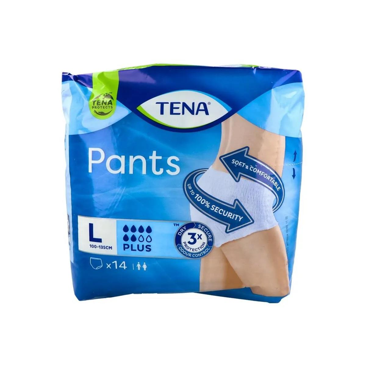 Tena Pants Plus Inco Gde 14u