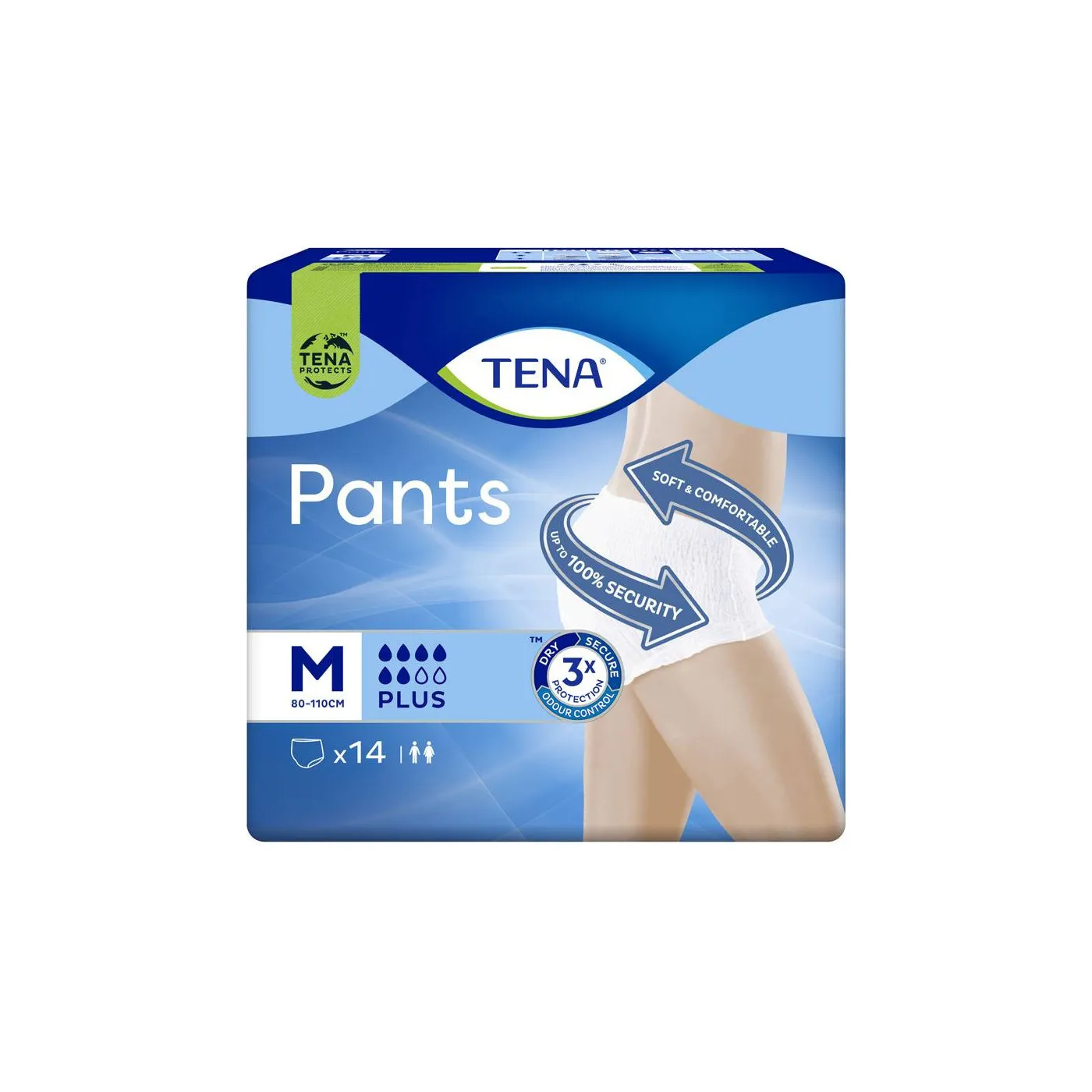 Tena Pants Plus T-m 14 Uds