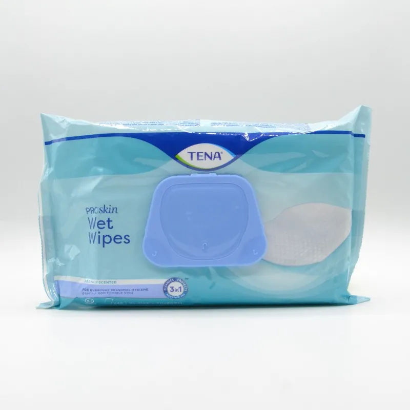 TENA PROSKIN TOALLITAS HUMEDAS 3 EN 1 48 U