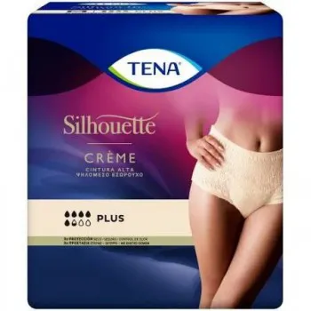 Tena Silhouette Crema Plus cintura alta Talla M 9 unidades