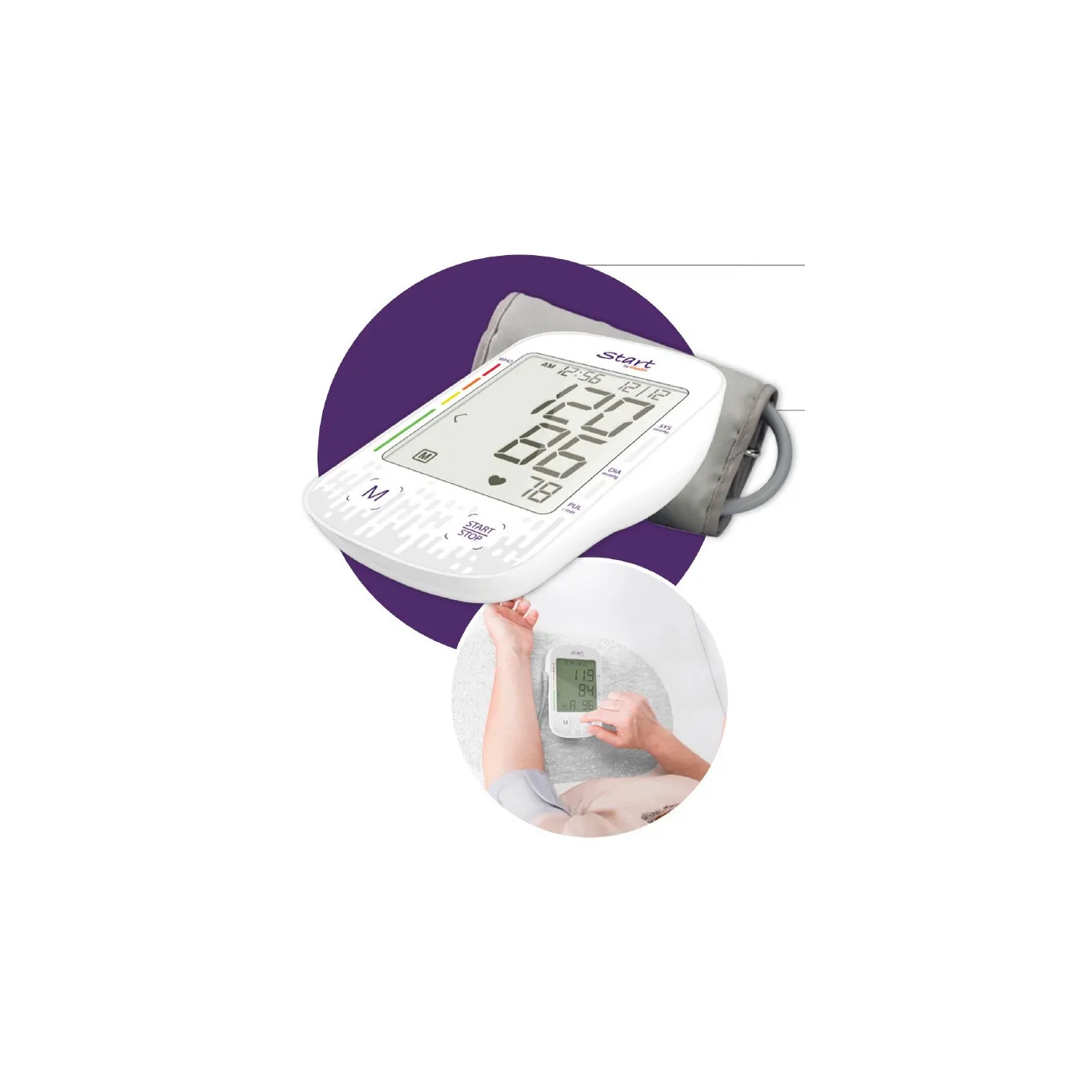 Tensiometro Brazo Start Bpa Dc Pharm