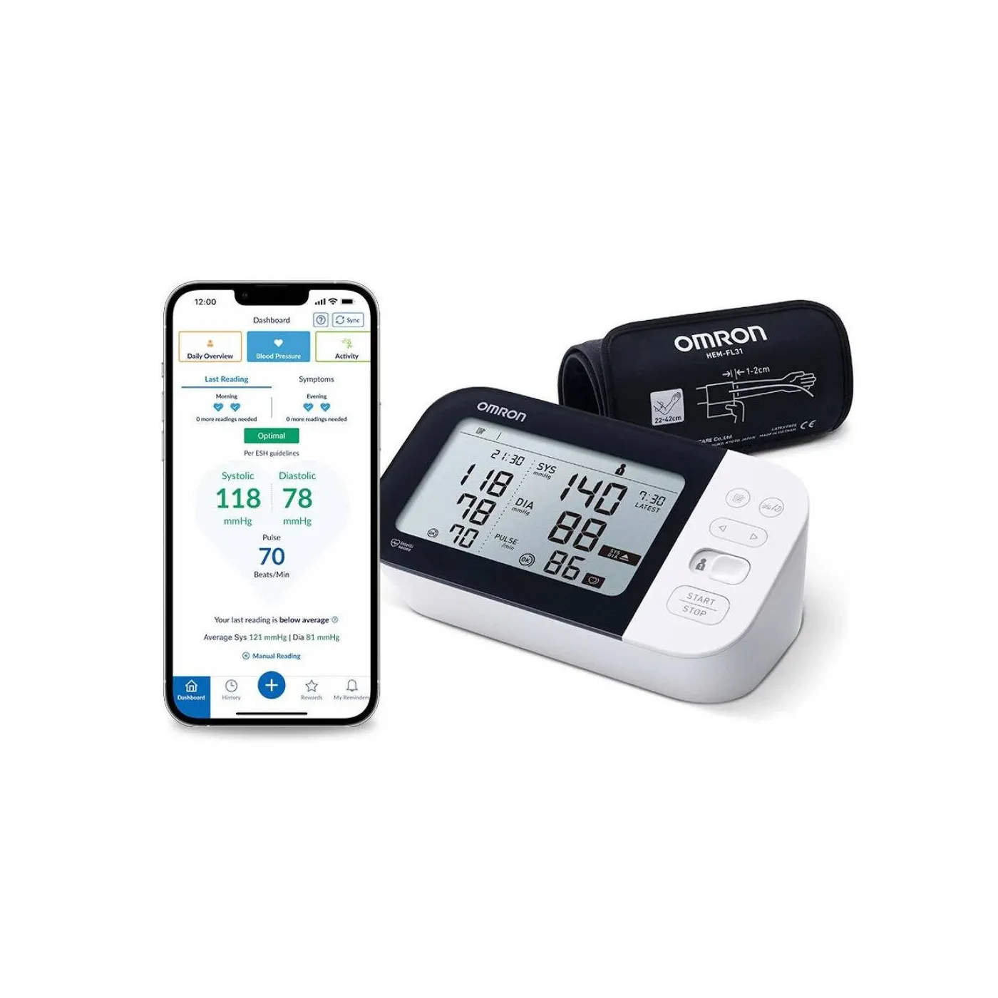 Tensiometro Digital De Brazo Omron M7 Intelli It