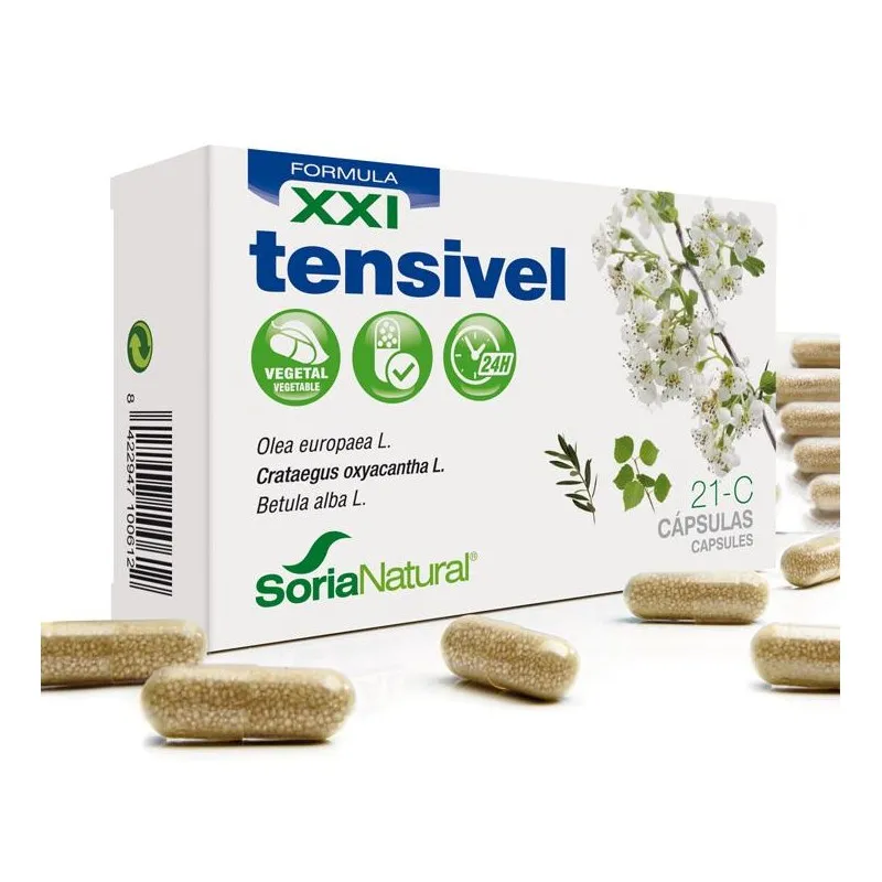 SORIA NATURAL TENSIVEL 21C 30 CAPSULAS
