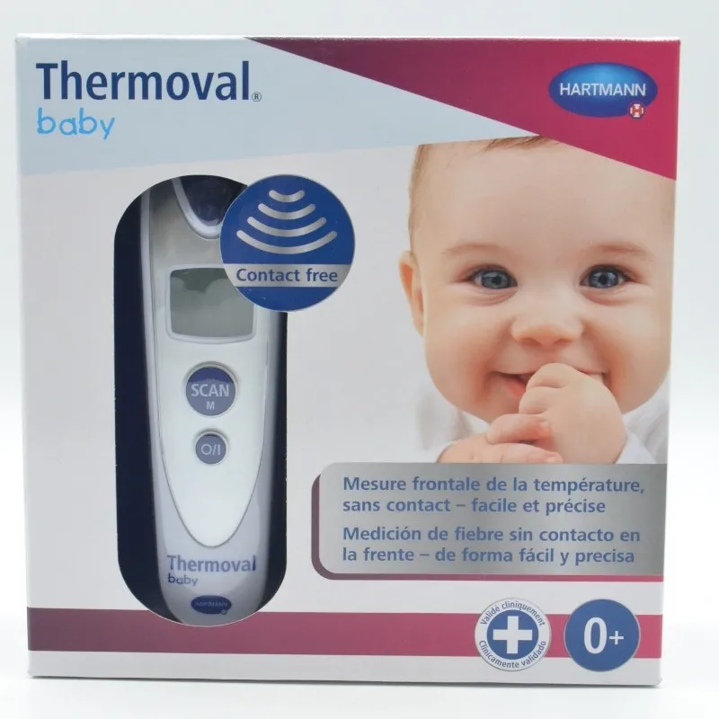 TERMOMETRO VEROVAL BABY FRENTE SIN CONTACTO BLANCO