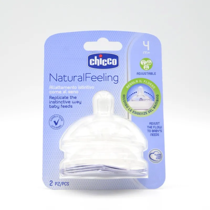 TETINA CHICCO NATURALEELING +4M 3 POSICIONES 2 U