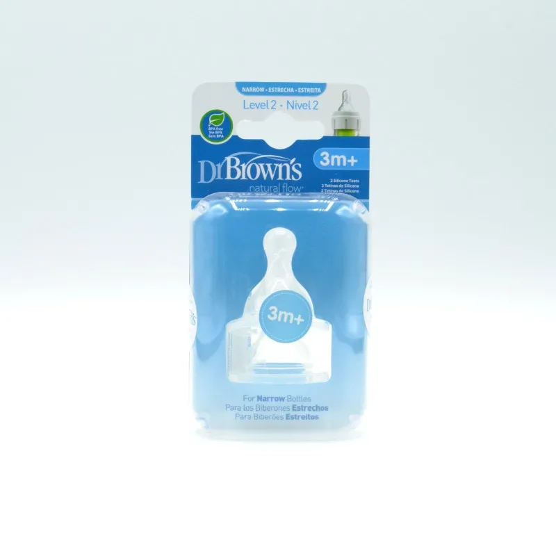 TETINA DR BROWN´S ESTRECHA NIVEL 2 +3M 2U