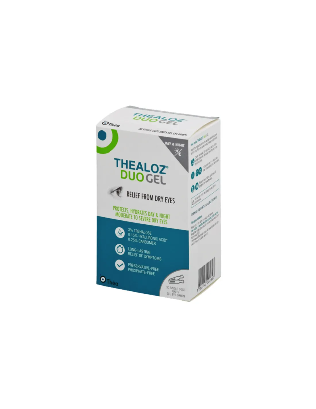 THEALOZ DUO GEL 0,4 G 30 UNIDOSIS
