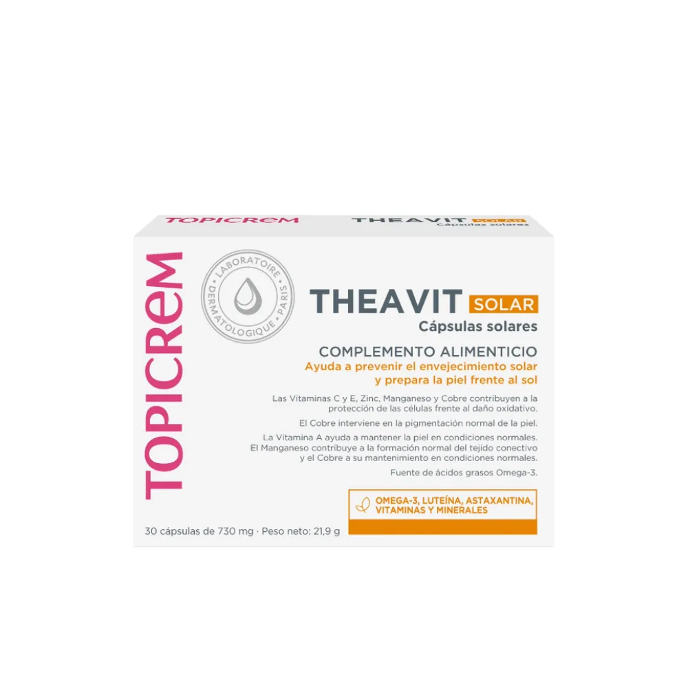 Theavit Solar, 30 Caps. - Topicrem