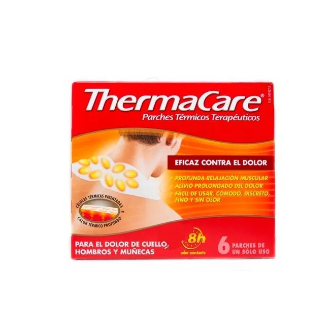 Thermacare Cuello Hombros Y Muñecas 6 Parches