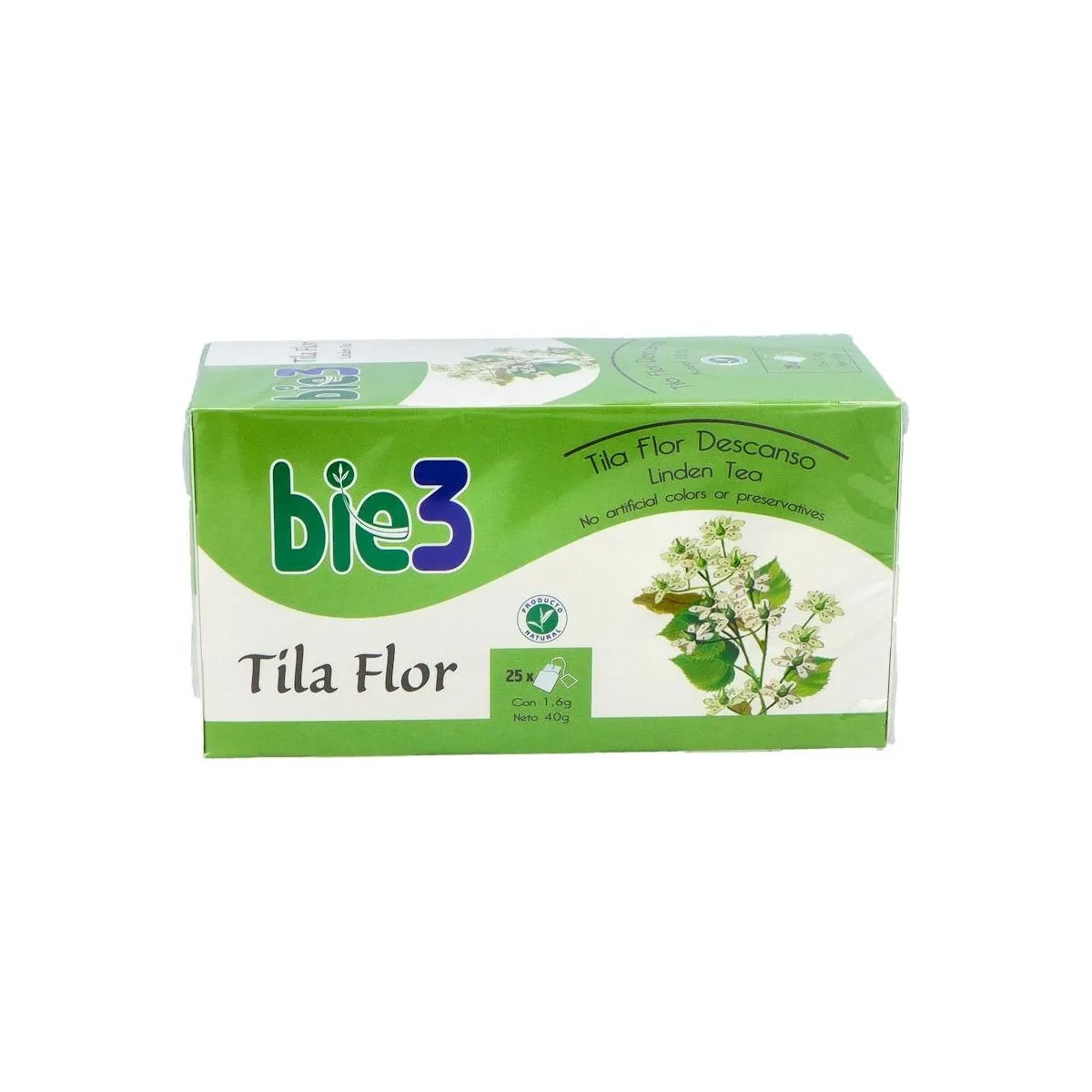 Tila Flor Bio 3 Ecologica 25 Bolsas