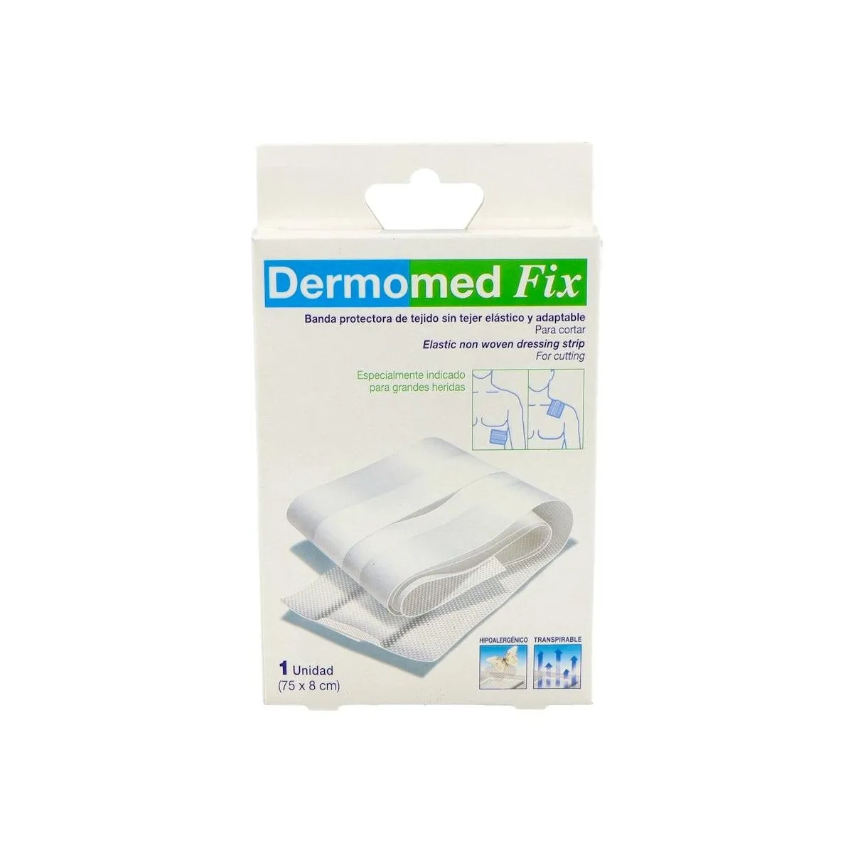 Tiras Dermomed-Fix Hip Cont 75X8Cm
