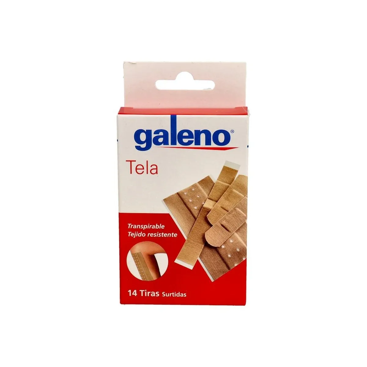 Tiritas Galeno Tela Surtidas 14 U 4 Tam