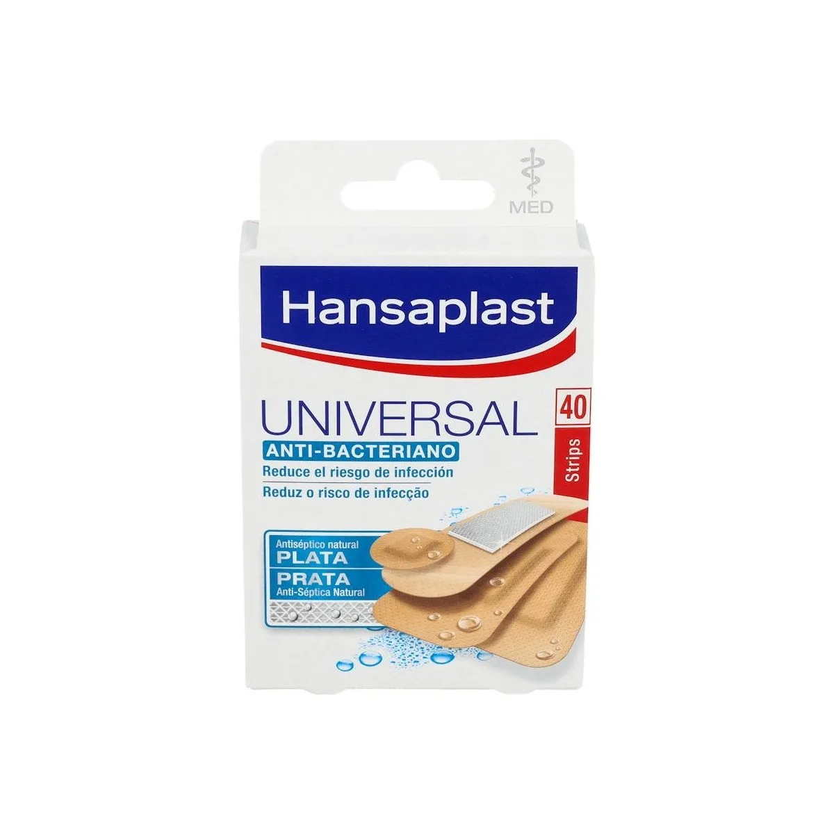 Tiritas Hansaplast Ag Med Univ 40 U 4 Tam