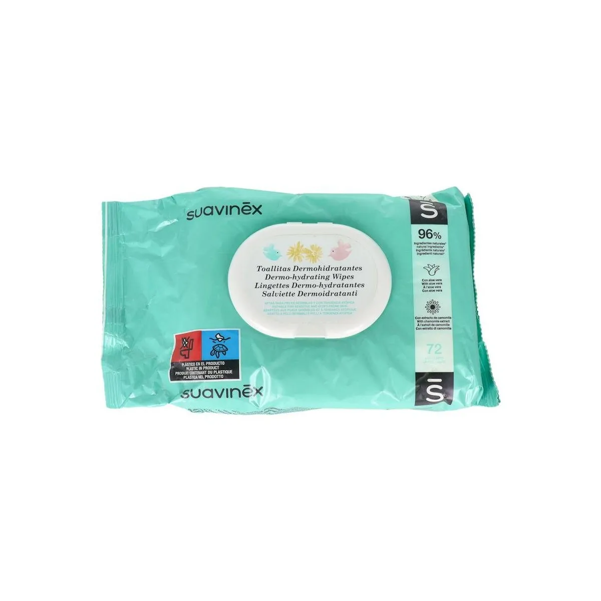 Toallitas Suavinex Hum Doble E 72u