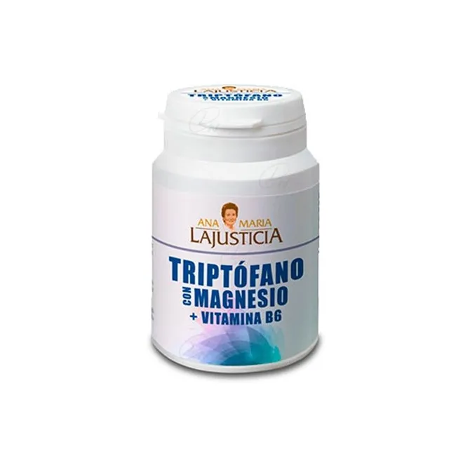 Triptófano Con Magnesio Y Vitamina B6 La Justicia 60 Comp