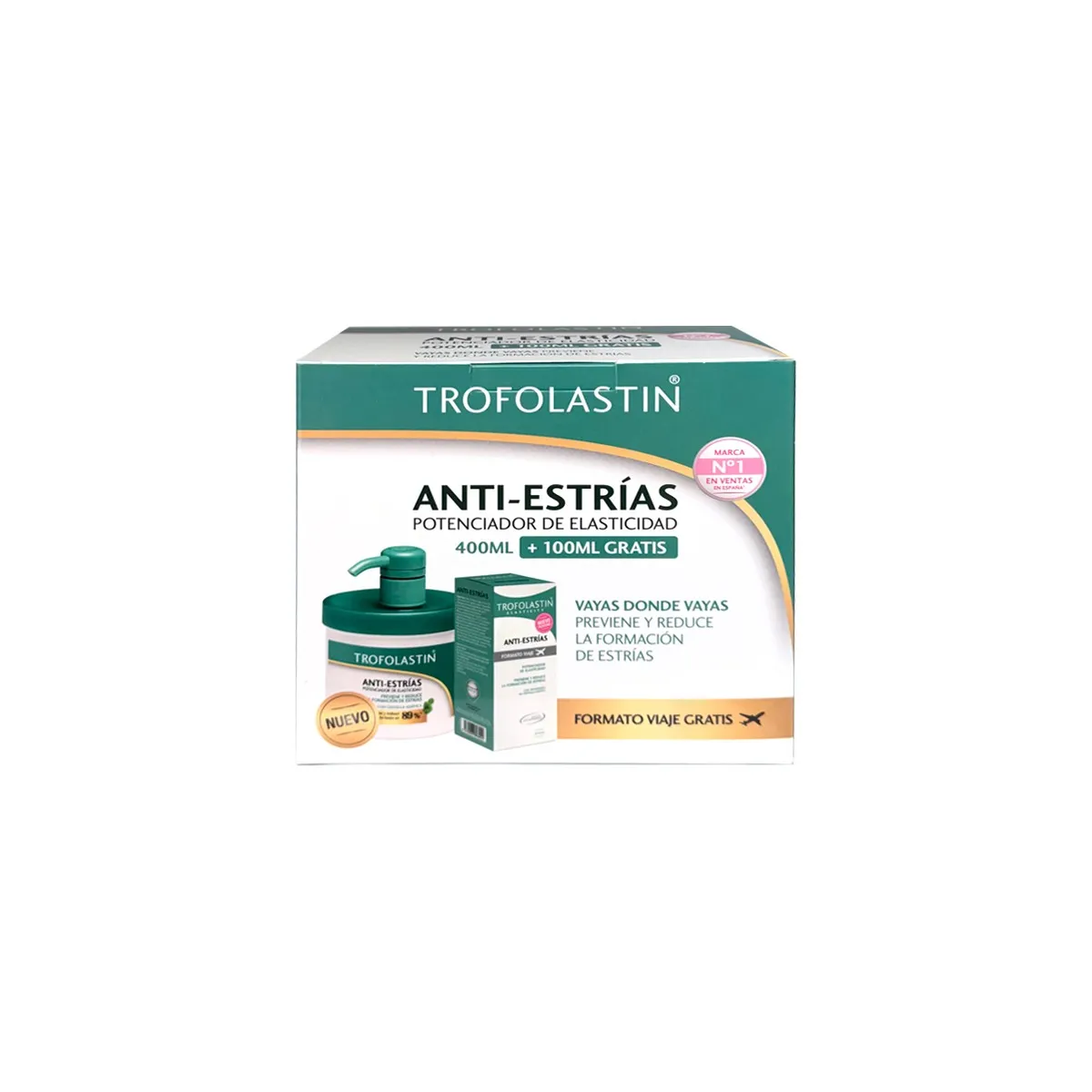 Trofolastin Anti-Estrías 400 ml + 100 ml